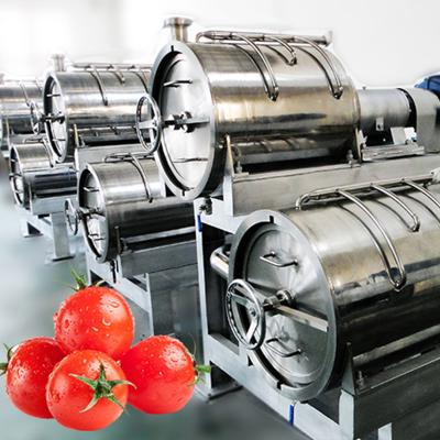 China Automatic Tomato Concentrate Tomato Sauce Production Line One Ton Per Hour Line for sale