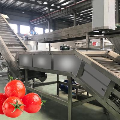 China Industrial Fruit Vegetable Stainless Steel Tomato Ketchup Processing Machine Production Line Tomato Line for sale