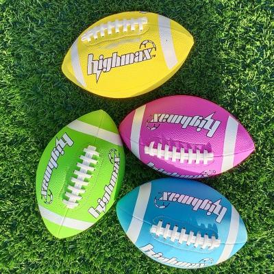 China Wholesale Size 9/3 American Football Mini Rugby Ball PVC Custom Logo PVC Rugby for sale