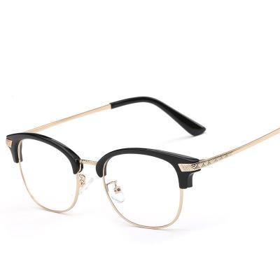 China Universal Vintage TR90 Optical Frame Men And Women Reading Glass New Myopia Frame for sale