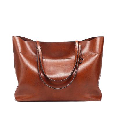 China High Quality New Wholesale PU Handbag Ladies Tote Handbags Leather Shoulder Bag for sale