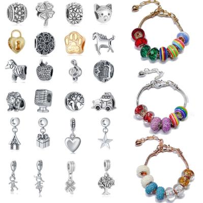 China DIY Jewelry Making Diy Jewelry Accessories High Quality Gift Box Set Colorful Beads Bracelet Charm Set For Girl for sale