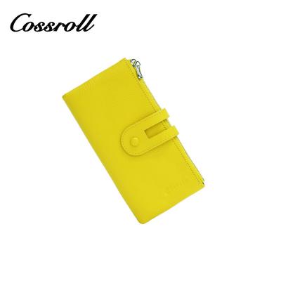 China 2022 hot sale fashion new designer brand original leather women's famous luxury wallet waterproof brands ladies wallets for sale