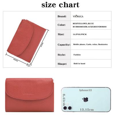 China 2022 Luxury High Quality Wholesale Waterproof Real Genuine Leather Clutch Bag Purse Leather Wallet For Women for sale