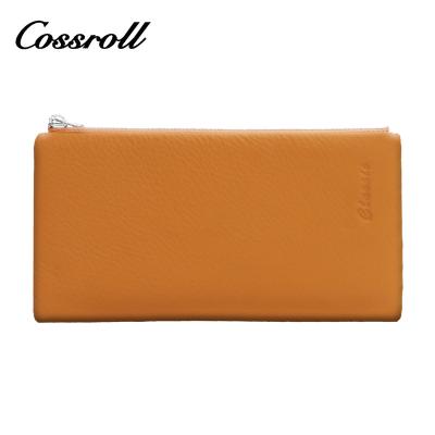 China Hot Sales Wallets High Quality Genuine Leather Safe Women Waterproof Wallets Leather Passport Holder for sale