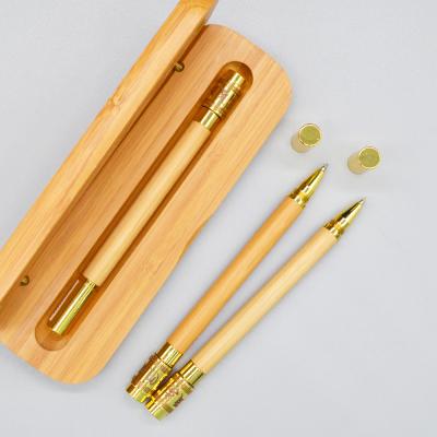 China office & Eco-Friendly School Pen in Bamboo Pen Gift Set with Gift Box for Fountain Pen Set for sale