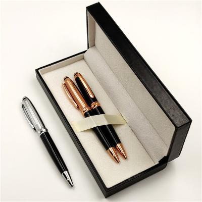 China Metal Pen Set Luxury Best Selling Very High Quality Metal Ballpoint Pen Metal Roller Traceable Pen With Gift Box Luxury Pen Set for sale