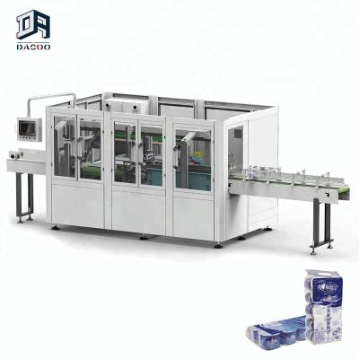 China Other Automatic Toilet Paper Tissue Paper Roll Packing Machines For Multi-rolls for sale