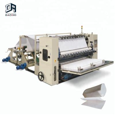 China Factory V Fold Paper Hand Towel Making Machine for sale