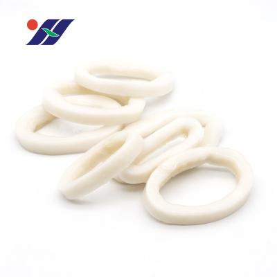 China The new nutritious wholesale frozen squid ring, fresh frozen squid cylinder is cut, the high-quality processing semi-finished products for sale