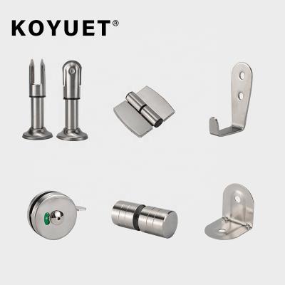 China Modern Panel Bathroom Stainless Steel Toilet Cubicle Hardware Public Phenolic Toilet Cubicles for sale