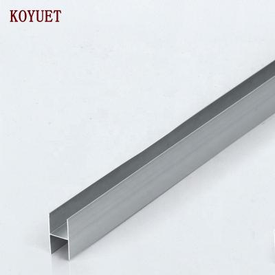 China door & High quality and low price window toilet sever aluminum H board connector h aluminum profile 12 mm for sale