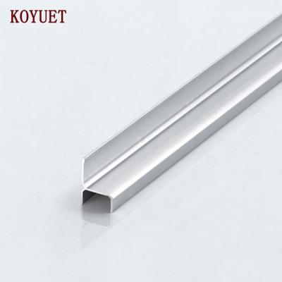 China door & Hot Selling Professional Aluminum Window Profiles Supplier For 12 Mm HPL Toilet Partitions Aluminum Door Profile Extrusion for sale