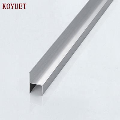 China door & Window Wholesale Price Toilet Compartment Divides Door Stop Aluminum Profile Accessories AL-4016B for sale