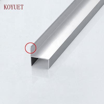 China Toilet Compartment Partitions Low Price And High Quality Oxidation Silver Toilet Divides Aluminum Door Stopper Profile Door Frame for sale