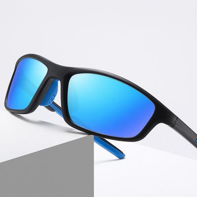 China Cycing Sunglasses Shape Custom TAC Men Polarized Fishing Sports Sunglasses Logo Outdoor UV400 Proof For Cycling Training for sale