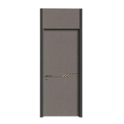 China Cheap modern interior wooden bedroom door MDF modern design price melamine wood door for sale