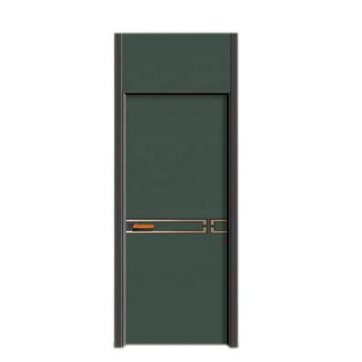 China Cheap modern simple wooden interior melamine design door wooden door price for sale