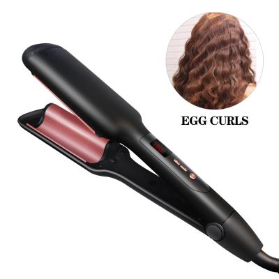 China 197 Professional salon wavy hair styler hair wave maker large egg roll stick 3 barrels curling iron for sale