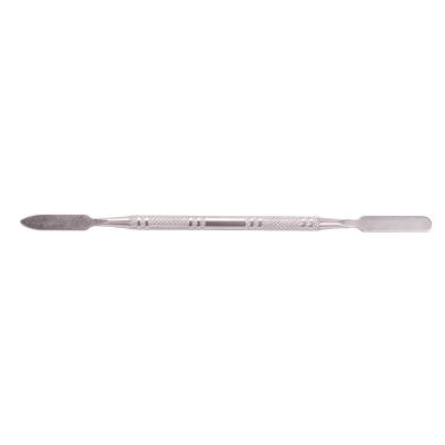 China 2styles Hot Selling Rod Stainless Steel Spoon Double Head Gel Mixing Stick Mixing Paddle Spatulas Spoon Stick for sale