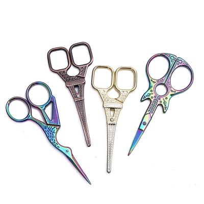 China New CUTICLE Trend Plating Made in Japan Stell Stainless Chameleon Rose Gold Nail Scissors for sale