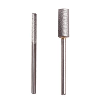 China Manicure Dead Peel Straight Cylinder Shape Tungsten Carbide Nail Drill Bit Nail Drill Accessories Manicure Pedicure Tools for sale