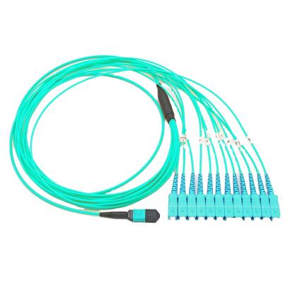 China Indoor MPO Fanout Cable for sale