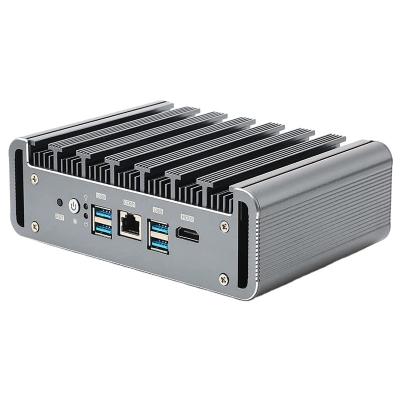 China For PfSense 3865U 3867U 3965U Fanless Business PC 6 Lans Firewall Security Devices Mini PC Router With 4*USB3.0 HD Support AES-NI for sale