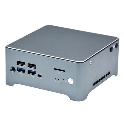 China For Gaming Partaker N5 Nuc Ethernet Lan Core i5 8265U i5 10210U Dual Mini PC Nano 2GB RAM SDD For Office Home School for sale