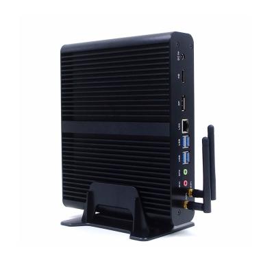 China Powerful Partaker Fanless B7 Mini Desktop Computer, System Fanless Mini PC with Intel i7 10th Generator CPU (up to 4.9Ghz), 4K 4096x2304, HD Port, DP for sale