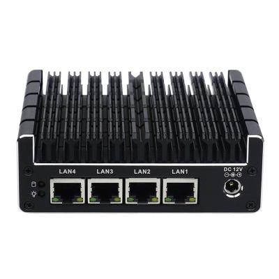 China Micro System AES-NI J3160 Pfsense Mini Server Nuc Fanless Barebone Firewall Appliance With 4 Gigabit LAN for sale