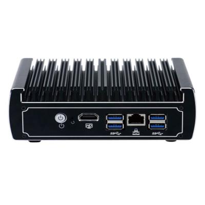 China 0.00dB Fanless System Partaker I7 3867U Firewall PC Quad, Fanless Firewall Quad, Nuc Firewall with 4G RAM 128G SSD for sale