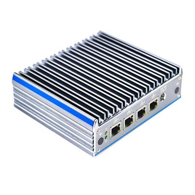 China Partaker C5 Mini 4 Fanless Mini PC Pfsense Quad Core J4125 2.0GHz VPN i211-AT LAN Pfsense Network Router Onboard 8G EMMC for sale