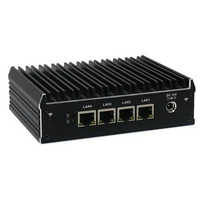 China Fanless System Partaker C3 J3160 Pfsense Mini Firewall , Firewall Mini Pc , VPN Home Firewall Router Support AES-NI With 4G RAM 32G SSD for sale