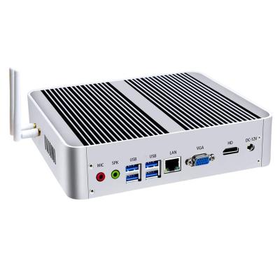 China Fanless+Aluminum Alloy Metal Case Partaker B16 Core i3 8145U i5 8250U 2*DDR4 Mini PC WIN10 PC WIN10 PC Win 10 Mini Mini Pro With HD-MI VGA USB for sale