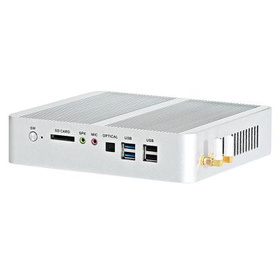 China For Business Partaker Core i7 1065G7 i5 1035G4 Mini Gaming PC 2*HD-MI2.0 2*LAN 8*USB 2* RAM Slots Max 64GB DDR4 RAM Mini PC for sale