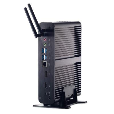 China System Partaker i7 8565U 8550U 4 Cores 8 Cores 8 Cores 8565U 8550U 4 Mini Fanless Desktop Computer Win 10 Fanless Computer for sale