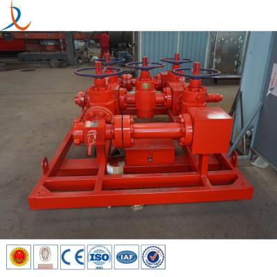 China energy & Well Control Equipment Mining Hydraulic Choke Manifold / Kill Manifold For Oilfield Equipment for sale