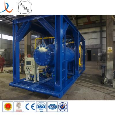 China ASME 2160psi Integral High Pressure Trailer Mounted 3 Phase Well Test Separator for sale