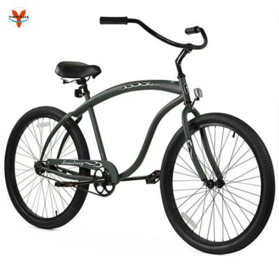 China DIRT JUMP Good fashion mens 26inch hot selling cheap single speed city cruiser bike for sale