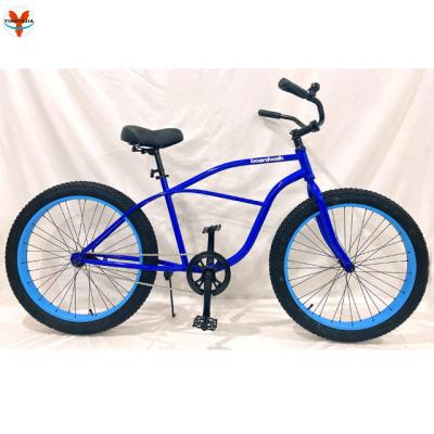 China BEACH CRUISER Buy China 26inch fat tire 3.0 fat tire steel cheap mens beach cruiser bike for sale