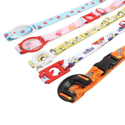 China Japan and Korean style polyester thermal transfer printing lanyard with custom logo 5 color lanyards for sale