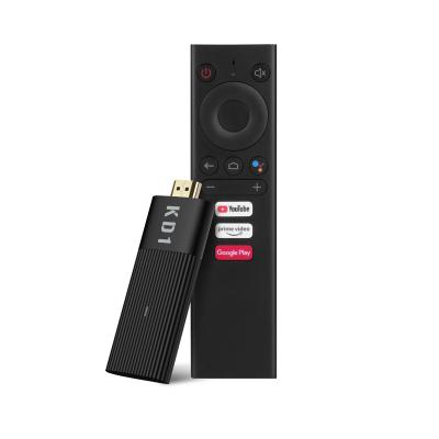 China Mecool KD1 TV Stick Amlogic S905Y2 Android 10 2GB 16GB Google Certified Voice Player KD1 1080P 4K 60pfs 2.4G&5G Wifi BT4.2 TV for sale