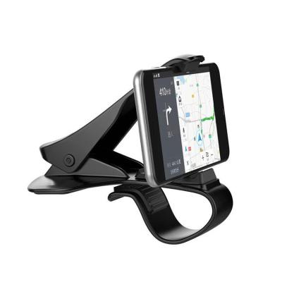 China Universal Non-Slip Simplicity Car Phone Holder Rotate Adjustable Clip GPS Holder Dash Mounts Holder for iPhone for sale