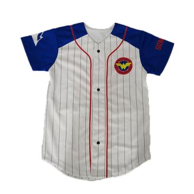 China Antibacterial Tackle Twill Team USA Baseball Jersey Uniform For Women for sale