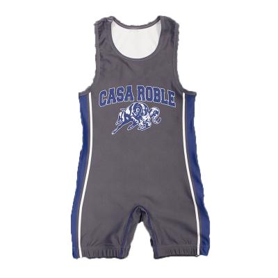 China Low Price Custom Anti Claw Sports Wear Wrestling Singlets 5xl Singlet For Adults for sale