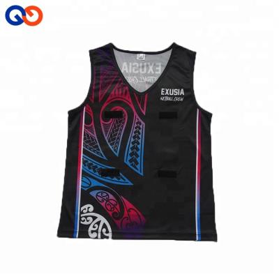 China New Design Black Sublimation Breathable/Quick Dry Promotional Dress With Patches Netball Team Skirts For Girls for sale