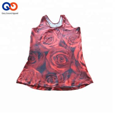 China New anti-shrink hot style sports training cheap tank top for women for sale