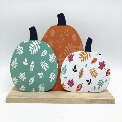 China MDF Durable Wooden Tabletop Figure-Pumpkin for sale