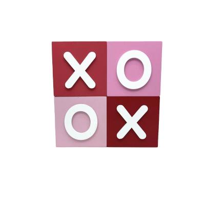 China XOXO contemporary wood table decoration gift for valentines days for sale